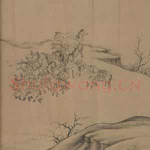 辽代 陈及之《便桥会盟图》国画综合作品图片鉴赏