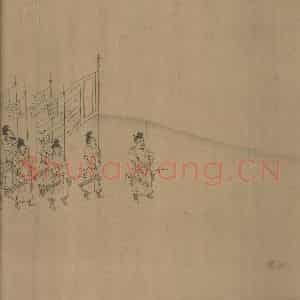 辽代 陈及之《便桥会盟图》国画综合作品图片鉴赏