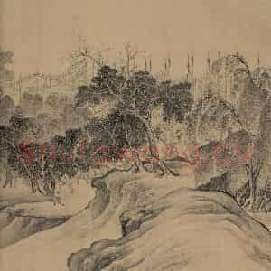 辽代 陈及之《便桥会盟图》国画综合作品图片鉴赏