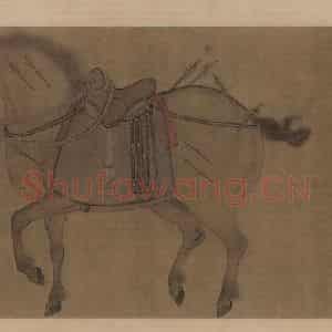 金代 赵霖《昭陵六骏图》国画综合作品图片鉴赏