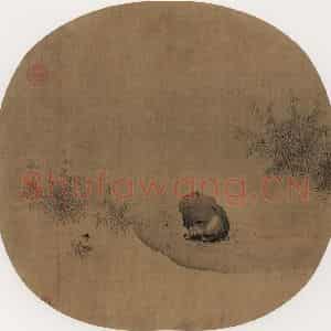 宋朝《牧牛图》国画综合作品图片鉴赏