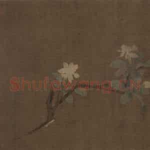 宋朝《折枝花卉图》国画花鸟作品图片鉴赏
