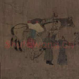 辽代 胡瑰《卓歇图》国画综合作品图片鉴赏