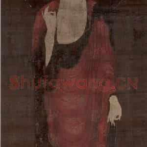 宋代《阿弥陀如来像》国画人物作品图片鉴赏