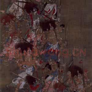 宋代《阿修罗道》国画综合作品图片鉴赏