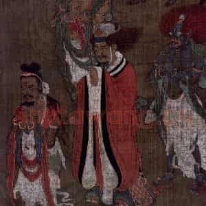 宋代《饿鬼道》国画综合作品图片鉴赏