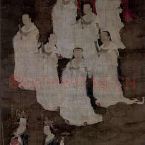 宋代《北斗九星图》国画综合作品图片鉴赏