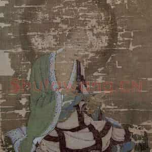 宋代 赵璚《第四尊者-苏频陀尊者图》国画综合作品图片鉴赏