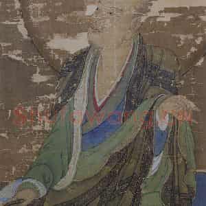 宋代 赵璚《第七尊者-迦理迦尊者图》国画综合作品图片鉴赏