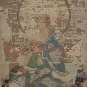 宋代 赵璚《第十三尊者-因揭陀尊者图》国画综合作品图片鉴赏
