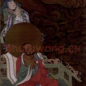 宋代 陆信忠《十六罗汉图》国画综合作品图片鉴赏