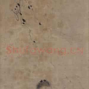 宋代 马麟《寒山拾得图》国画综合作品图片鉴赏