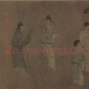 宋朝《春宴图》国画综合作品图片鉴赏