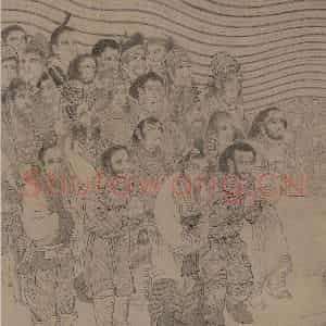 宋朝《番王礼佛图》国画综合作品图片鉴赏