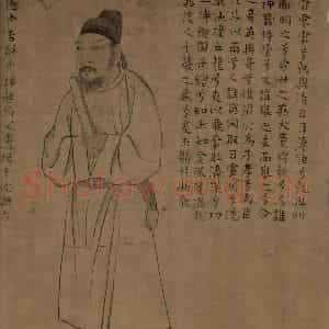 宋朝《八相图》国画人物作品图片鉴赏
