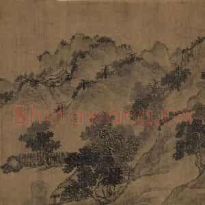 宋朝《卢鸿草堂十志图》国画山水作品图片鉴赏