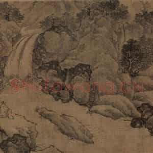 宋朝《卢鸿草堂十志图》国画山水作品图片鉴赏