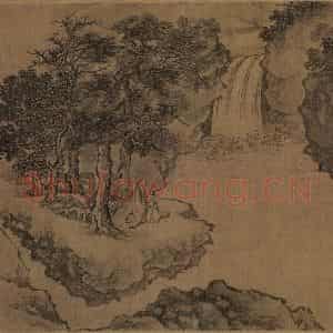 宋朝《卢鸿草堂十志图》国画山水作品图片鉴赏