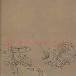 宋朝《九歌图》国画山水作品图片鉴赏