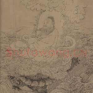 宋朝《九歌图》国画山水作品图片鉴赏