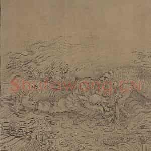 宋朝《九歌图》国画山水作品图片鉴赏