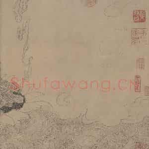 宋朝《番王礼佛图》国画综合作品图片鉴赏