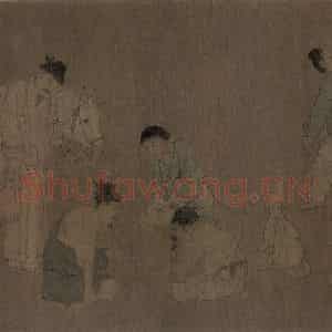 宋朝《春宴图》国画综合作品图片鉴赏