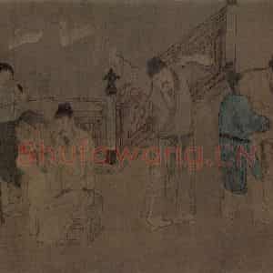 宋朝《春宴图》国画综合作品图片鉴赏