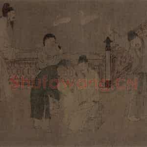 宋朝《春宴图》国画综合作品图片鉴赏