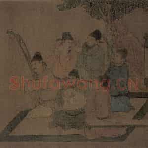 宋朝《春宴图》国画综合作品图片鉴赏