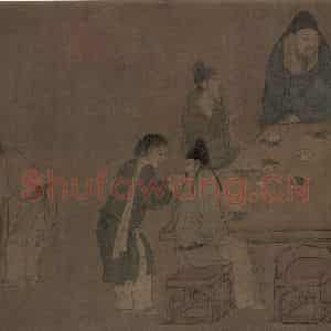 宋朝《春宴图》国画综合作品图片鉴赏