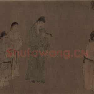 宋朝《春宴图》国画综合作品图片鉴赏