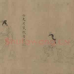 宋代《女史箴图》国画人物工笔作品图片鉴赏