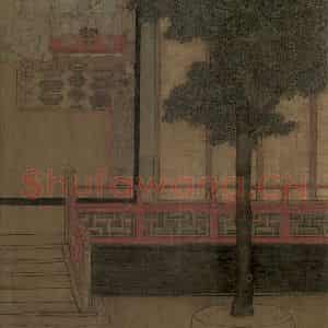 宋代《女孝经图》国画人物工笔作品图片鉴赏