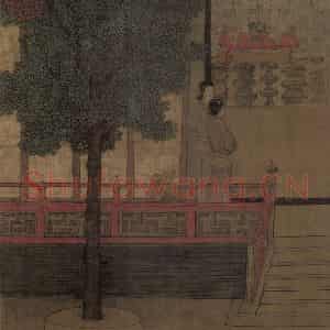 宋代《女孝经图》国画人物工笔作品图片鉴赏