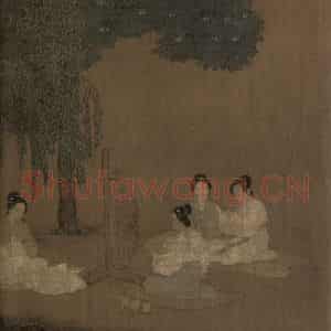 宋代《女孝经图》国画人物工笔作品图片鉴赏