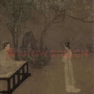 宋代《女孝经图》国画人物工笔作品图片鉴赏