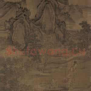 宋代《洛神赋全图》国画人物工笔作品图片鉴赏