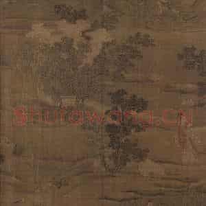 宋代《洛神赋全图》国画人物工笔作品图片鉴赏