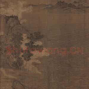 宋代《洛神赋全图》国画人物工笔作品图片鉴赏