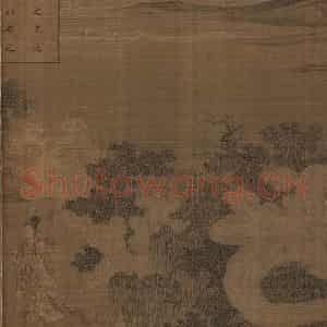 宋代《洛神赋全图》国画人物工笔作品图片鉴赏