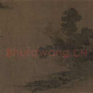 宋代《洛神赋图》国画人物工笔作品图片鉴赏