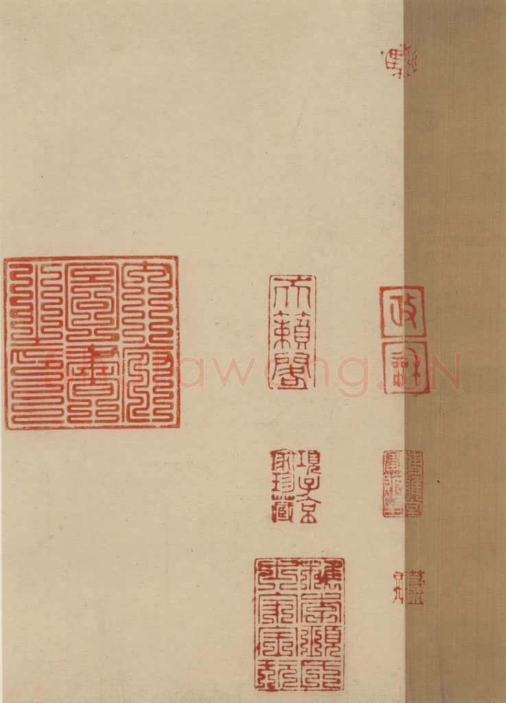 唐 张旭 古诗四帖之十二 书法作品