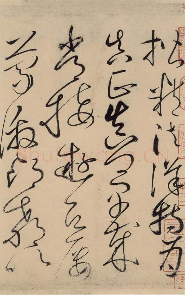 唐 怀素 自叙贴上之十九 书法作品