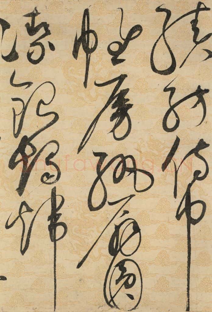 1104宋 赵佶 草书千字文下之十三 书法作品