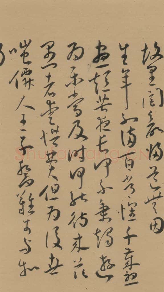1527明 王宠 《王宠古诗十九首》之十八 书法作品