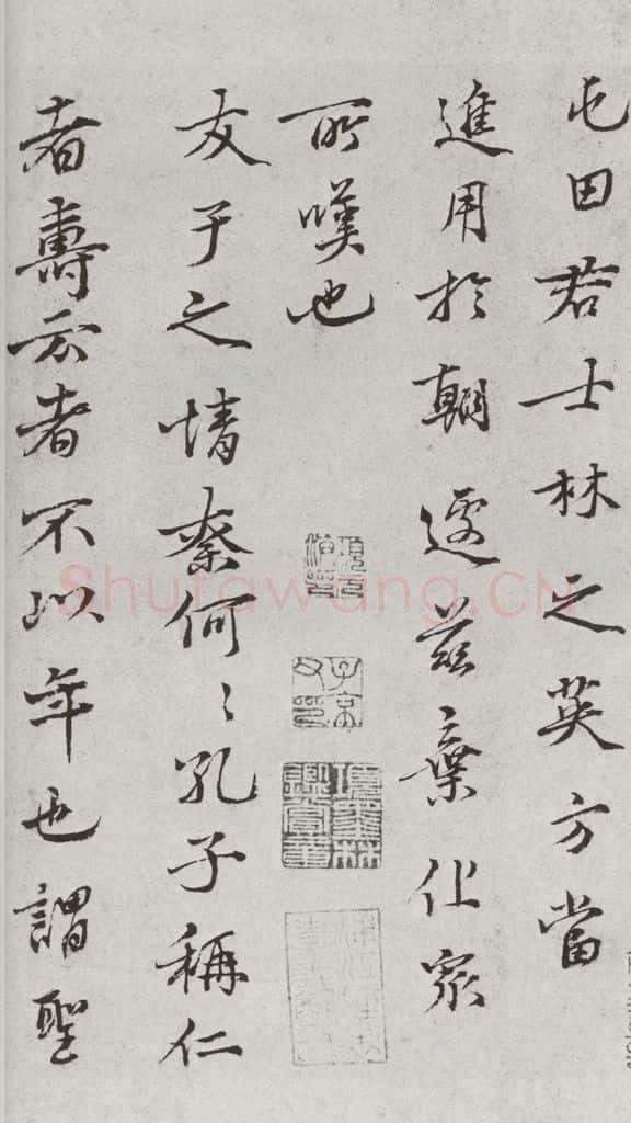 宋代 沈遘 《宋人法书一》之十七 书法作品