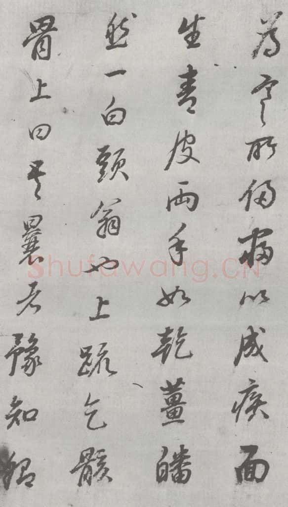 明 董其昌 元明书翰（24）桑寄生传 （19） 书法作品
