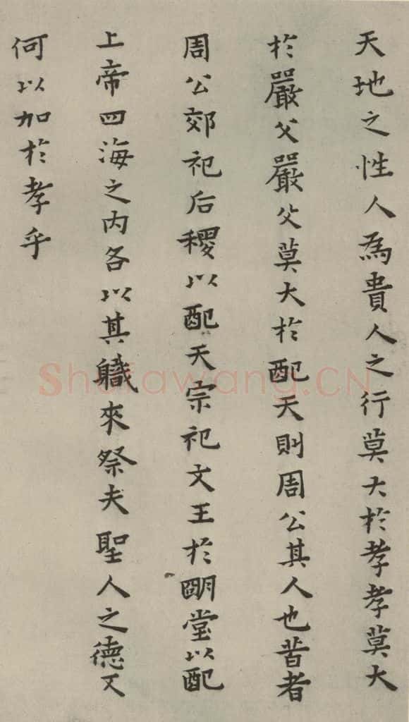 明 蔡玉卿 孝经 (13) 书法作品