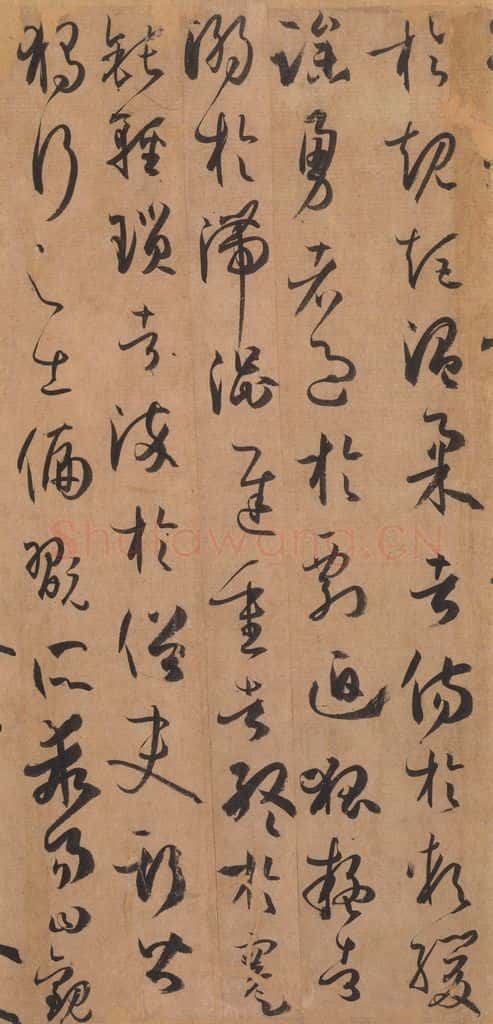 687年唐代 孙过庭 《书谱》之五十八 书法作品